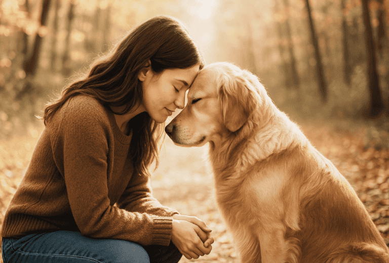 Animal Wellness Girl with Dog